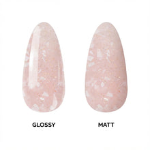 Load image into Gallery viewer, N3032 – Shimmering Taupe Gel Polish – 15ml | Long-Lasting, Nude Pink Glitter Nail Polish Gel