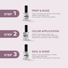 تحميل الصورة إلى عارض المعرض، N-3040- طلاء جل بلون الأوردة الجمشتية 15 مل 