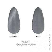 تحميل الصورة إلى عارض المعرض، N-3041-جل طلاء أظافر جرافيت ماربل 15 مل 