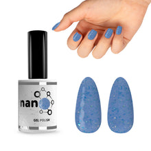 Load image into Gallery viewer, N3046 – Serene Sapphire Gel Polish – 15ml | Long-Lasting, High Gloss Blue Sapphire Nail Polish Gel