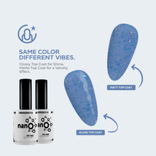Load image into Gallery viewer, N3046 – Serene Sapphire Gel Polish – 15ml | Long-Lasting, High Gloss Blue Sapphire Nail Polish Gel