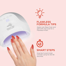 Load image into Gallery viewer, N3050 – Sunset Orange Gel Polish – 15ml | Long-Lasting, High Gloss Bright Orange Glitter Nail Polish Gel