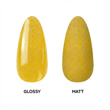 Load image into Gallery viewer, N 3051 – Golden Glow Gel Polish – 15 ml | TPO &amp; HEMA Free Long-Lasting, High-Glossy Yellow Gold Shimmer Gel Polish