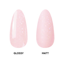 Load image into Gallery viewer, N3058 – Dusty Rose Gel Polish – 15ml | Long-Lasting, High Gloss Romantic Nude Pink Glitter Nail Polish Gel