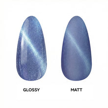 Load image into Gallery viewer, N 3108 – Midnight Steel Gel Polish – 15 ml | TPO &amp; HEMA Free Long-Lasting, High-Glossy Magnetic Cat-Eye Steel Blue Gel Polish