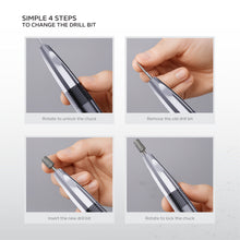 تحميل الصورة إلى عارض المعرض، Nano® Brushless Pro Nail Drill Machine - 35,000 RPM | Professional Electric Nail Drill Machine