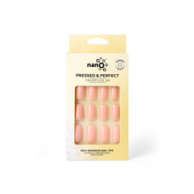 Load image into Gallery viewer, Nano® Blush Nude Pressed on Nails - 24pcs Self-Adhesive | Soft Pink Nude Finish, Natural Gloss Fake Nails Set