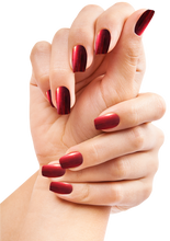 Load image into Gallery viewer, Crimson Velvet Chrome Powder – 0.8g | Mirror Chrome Powder Nails | Deep Red Metallic Chrome Nail Powder