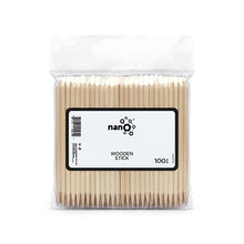Load image into Gallery viewer, Nano® Cuticle Wooden Pusher Stick (100pcs)