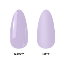 Load image into Gallery viewer, Lavender Mist Rubber Base Coat Gel – 15ml | Soak Off Rubber Base Coat | Long Lasting Lilac Purple Rubber Base Coat
