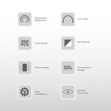 Load image into Gallery viewer, Nano® Moon Light Pro – 45W | Foldable Half-Moon LED Nail Lamp with 392 Beads