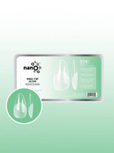 Load image into Gallery viewer, Pro Tip Glow Medium-Almond Clear Nail Tips (504pcs)