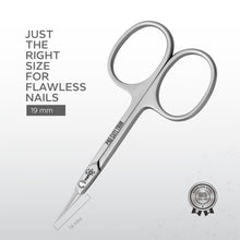 Load image into Gallery viewer, Pro Cuti Trim – Stainless Steel Professional Cuticle Scissors | Precision, Ergonomic Design