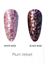 Load image into Gallery viewer, Plum Velvet Glitter Foil Powder – 0.8g | Metallic Plum-Lilac Nail Powder | Sparkling Foil Effect | Luxe Glitter Nail Powder