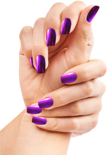 Load image into Gallery viewer, Royal Amethyst Chrome Powder – 0.8g | Mirror Chrome Powder Nails | Metallic Purple Chrome Nail Powder