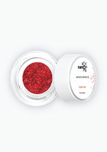 Load image into Gallery viewer, Ruby Red Glitter Foil Powder – 0.8g | Metallic Ruby Nail Powder | Sparkling Foil Effect | Luxe Glitter Nail Powder