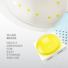 Load image into Gallery viewer, Nano® Spectra Cure UV LED Nail Lamp – 48W Professional Gel Curing Light with Dual Spectrum LEDs &amp; Smart Timer