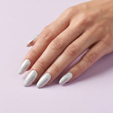 Load image into Gallery viewer, Slate Lavender Chrome Powder – 0.8g | Mirror Chrome Powder Nails | Metallic Grey-Lavender Chrome Nail Powder