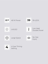 تحميل الصورة إلى عارض المعرض، مصباح أظافر Nano® Smart UV/LED بقوة 48 واط