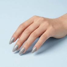 تحميل الصورة إلى عارض المعرض، Nano® Smoky Lilac Pressed on Nails - 24pcs Self-Adhesive | Muted Grey-Lilac Fake Nails Set