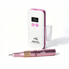 تحميل الصورة إلى عارض المعرض، Nano® Spin Pro Portable Nail Drill – 30,000 RPM | Professional Electric Nail File with LCD Display