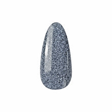Load image into Gallery viewer, Steel Blue Disco Glitter Powder – 0.8g | Prismatic Blue-Grey Nail Powder | Sparkling Disco Diamond Effect | Luxe Glitter Nail Powder